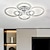 billiga Plafonder-led taklampa bubbla akryl stil konstnärlig modern dimbar taklampa led cirkel design taklampa för vardagsrum sovrum matsal 220-240/110-120v 13w endast dimbar med fjärrkontroll