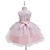cheap Dresses-Kids Little Girls&#039; Dress Floral Solid Colored Tulle Dress Party Wedding Birthday Embroidered Gray Knee-length Sleeveless Princess Dresses Children&#039;s Day Fall Spring Slim 1-5 Years