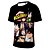 cheap Everyday Cosplay Anime Hoodies &amp; T-Shirts-Inspired by My Hero Academia / Boku No Hero Cosplay Terylene Cosplay Costume T-shirt Printing Harajuku Graphic Graphic T-shirt For Men&#039;s / Women&#039;s