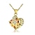baratos Colares-Pingente de ametista natural xinyi colar de cristal popular coreano lindo pingente de coração oferta especial
