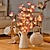 cheap Décor &amp; Night Lights-LED Phalaenopsis Branch Lamp 20 Bulbs Simulation Orchid Branch LED Fairy Lights Willow Twig Light Branch Mother&#039;s Day for Home Garden Decoration