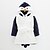 preiswerte Handtücher und Bademäntel-Flanell Bademantel für Baby, niedlichen Pinguin weich saugfähig zu Hause tragen Kinder Tier Bademantel