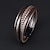 billiga Ringar-handvävda smycken smycken för flera lager från lager, etnisk stil retro legering magnetiskt spänne läderarmband