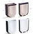 رخيصةأون منظم الحمام-سلة مهملات قابلة للطي للمطبخ والسيارة مثبتة على الحائط صندوق نفايات خزانة المطبخ صندوق قمامة معلق
