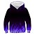 preiswerte 3d Hoodies&amp;Sweatshirts des Jungen-Kinder Jungen Kapuzenpullover Langarm Grafik 3D Druck Purpur Rot Grün Kinder Oberteile Aktiv Silvester