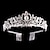 olcso Hajformázási kiegészítők-kristály tiara korona nőknek bálkirálynő korona quinceanera kiállítás koronák hercegnő korona strassz kristály menyasszonyi koronák női tiara ezüst arany színű