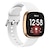 billige Urremme til Fitbit-Smartwatch bånd til Fitbit Versa 3 / Sense Silikone Smartwatch Rem Blød Åndbart Klassisk spænde Udskiftning Armbånd