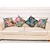 tanie kwiatowy i roślinny styl-zestaw 4 kolorowe sea world square dekoracyjne poszewki na poduszki sofa poszewki na poduszki faux pościel poduszka na sofę kanapa łóżko krzesło