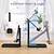 cheap Phone Holder-Foldable Mobile Phone Holder Stand Retractable Adjustable Phone Holder Cradle for iPhone 13 12 11 Pro Max X iPad and All Smartphones Adjustable Metal Desk Desktop Tablet Universal Cell Phone Holder