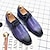ieftine Oxfords Bărbați-Bărbați Oxfords Pantofi formali Bullock Pantofi Pantofi rochie Plimbare Casual Zilnic Piele Comfortabil Cizme / Cizme la Gleznă Loafer Galben Roz Albastru Primăvară Toamnă