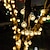 זול חוט נורות לד-led מחרוזת אור 7 m 50 נוריות כדור בועה led שמש חיצונית עמיד למים אורות מחרוזת לבן חם צבעוני אורות פיות מחרוזת מסיבת חתונת חג המולד אורות קישוט חג