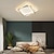 Χαμηλού Κόστους Φώτα Οροφής-φωτιστικό οροφής με τετράγωνο σχέδιο μαύρο χρυσό περιλαμβάνει δυνατότητα εκτύπωσης 45/55/65 εκ