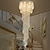 voordelige Kroonluchters-moderne kristallen kroonluchter led plafondlamp 200cm lichtpunt voor trap trap lichten luxe hotel villa ijdelheid slaapkamer hanglamp plafond hanglamp 9 hoofden 110-120v 220-240v