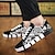 cheap Men&#039;s Sneakers-Men&#039;s Sneakers Crib Shoes Animal Print Printed Shoes Skate Shoes Walking Bohemia Sporty Classic Athletic Daily Canvas Breathable Non-slipping Shock Absorbing Lace-up Black White Blue Color Block