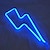 cheap LED Strip Lights-LED Neon Sign Light Lightning Shape Night Light Christmas Halloween Party Decoration Gift USB or Battery Operated Wall Décor