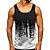 cheap Men&#039;s Running Tee &amp; Tank Tops-Men&#039;s Running Tank Top Workout Tank Sleeveless Singlet Casual Athleisure Cotton Breathable Soft Sweat Out Fitness Gym Workout Running Sportswear Activewear Color Gradient Dark Grey Red Blue