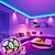 abordables Bandes Lumineuses LED-10m 32.8ft led bande lumière dimmable ensembles de lumière rgb changement de couleur 600 led 5050 smd télécommande ip44 pour bricolage décor de fête à la maison