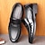 cheap Men&#039;s Oxfords-Men&#039;s Oxfords Daily Office &amp; Career Walking Shoes PU Waterproof Wear Proof Black Fall Spring