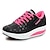 cheap Women&#039;s Sneakers-Women&#039;s Sneakers Height Increasing Shoes Platform Sneakers Comfort Shoes Outdoor Athletic Daily Color Block Platform Round Toe Sporty Casual Running Walking Microfiber Lace-up Black Yellow Blue