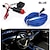 billige USB-drevet-bil el wire led strip 5m led billys atmosfære lys til diy fleksibel auto interiør lampe fest dekoration 12v neon strips 2stk 1pc sæt