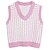cheap Knit Tops-Women&#039;s Vest Houndstooth Knitted Sleeveless Sweater Cardigans Fall Spring V Neck Purple Blushing Pink Wine