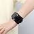 levne Apple Watch řemínky-1 pcs Kompatibilní s Apple  iWatch Series 8/7/6/5/4/3/2/1 / SE Kožená smyčka Obchodní skupina pro sleduji Chytré hodinky Popruh Náramek Pravá kůže Luxus náramek
