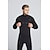 cheap Wetsuits &amp; Diving Suits-MYLEDI Men&#039;s Full Wetsuit 3mm SCR Neoprene Diving Suit Thermal Warm UPF50+ Quick Dry High Elasticity Long Sleeve Front Zip - Swimming Diving Surfing Scuba Solid Color Winter Spring Summer