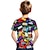 cheap Boy&#039;s 3D T-shirts-Kids Boys&#039; T shirt Tee Short Sleeve Graphic 3D Print Kid Top Optical Illusion Daily Outdoor Active Streetwear Sports Summer Tee 3-12 Years