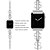 billige Apple Watch-bånd-1 pcs Smartwatch bånd til Apple  iWatch Series 7 / SE / 6/5/4/3/2/1 38/40/41mm 42/44/45mm Zinklegering Smartwatch Rem Bling diamant Smykke armbånd Udskiftning Armbånd