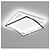 abordables Plafonniers-plafonnier led design carré or noir comprend une version dimmable 45/55/65 cm formes géométriques lumières encastrées en aluminium style artistique style moderne élégantes finitions peintes