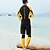 cheap Rash Guard Shirts &amp; Rash Guard Suits-Men&#039;s Rash Guard Rash guard Swimsuit UV Sun Protection UPF50+ Breathable Long Sleeve Diving Suit Swimsuit 3-Piece Swimming Diving Surfing Water Sports Patchwork Autumn / Fall Spring Summer