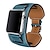 baratos Pulseira para Apple Watch-1 pcs Compatível com Apple  iWatch Series 8/7/6/5/4/3/2/1 / SE Pulseira de Couro Banda de negócios para eu assisto Relógio inteligente Alça Pulseira Couro Legitimo Luxo pulseira