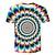 cheap Boy&#039;s 3D T-shirts-Kids Boys&#039; 3D Vertigo T shirt Tee Short Sleeve Rainbow Optical Illusion Color Block 3D Print Blue Purple Black Children Tops Summer Basic Streetwear Sports