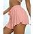 cheap Running Shorts-Women&#039;s 2 in 1 Athletic Skort Running Skirt Flowy Shorts Shirt Bottoms  Liner Elastic Waistband Cotton Yoga Fitness Gym Workout Running Comfy Quick Dry Breathable Plus Size Sport Solid Colored