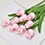 cheap Artificial Flower-PU Wedding Flowers Bouquet Tabletop Flower 8PCS 35cm