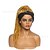 cheap Synthetic Wigs-Headband wig new braid wig fashion wig long hair synthetic high temperature silk headscarf wig