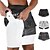 cheap Running Shorts-Men&#039;s 2 in 1 Running Shorts Athleisure Bottoms with Phone Pocket Towel Loop Fitness Gym Workout Performance Running Training Breathable Quick Dry Soft Normal Sport White Black Grey / Micro-elastic