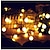ieftine Fâșii LED-lumina solară în aer liber pentru șiruri solare cu LED-uri mată bec alb cald colorat alb 8 moduri în aer liber impermeabil 7m 50 leduri lumini de zână Crăciun nunta decorare vacanță lumini grădină