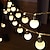 abordables Tiras de Luces LED-bombilla retro g50 luces de cadena led 3m 1.5m luz de bombilla led batería o luz de cadena de hadas operada por usb navidad boda fiesta familiar lámpara de decoración del hogar