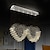 billiga Unika ljuskronor-kristallkrona hjärta design varm k9 rektangel hängande lampa för vardagsrum matsal våg kristallkrona bar ö skåp lampa taklampor