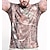 cheap Hunting T-shirts &amp; Shirts-Men&#039;s Hunting T-shirt Tee shirt Camouflage Hunting T-shirt Camo / Camouflage Short Sleeve Outdoor Summer Fast Dry Quick Dry Moisture Wicking Wearable Top Polyester Camping / Hiking Hunting Fishing