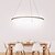 baratos Design Circular-LED Pendant Light Circle Ring Design 60cm Aluminum Acrylic Rose Gold Green Khaki Champaign Gold Desert Rose Gold Painted Finishes Dimmable for Home Kitchen Bedroom