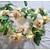olcso LED szalagfények-rózsa virág borostyán levél led tündérlámpa fény 2m 20 led rózsafüzér rézdrót lámpák esküvői party rendezvény otthoni dekoráció meleg fehér világítás aa akkumulátor