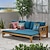 olcso virágos és növényi stílusban-5 műszálas párnahuzat készlet pastrol olajfestmény stílusú párnahuzat otthoni kanapé dekoratív kültéri párna kanapé kanapéágyhoz