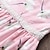 billige Kjoler-børn små pigekjole geometrisk tryk lysegrøn over knæet ærmeløse kjoler sommer normal pasform