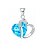 baratos Colares-Pingente de ametista natural xinyi colar de cristal popular coreano lindo pingente de coração oferta especial
