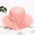 cheap Party Hats-Vintage Style Elegant Tulle / Straw Hats / Headwear / Straw Hats with Imitation Pearl / Appliques / Ruching 1 PC Casual / Holiday Headpiece