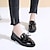 cheap Women&#039;s Slip-Ons &amp; Loafers-Women&#039;s Loafers Tassel Loafers Tassel Shoes Classic Loafers Office Daily Solid Color Solid Colored Summer Bowknot Tassel Low Heel Round Toe Vintage Patent Leather Loafer Wine Black