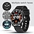 cheap Smartwatch-Factory Outlet MX12 Smart Watch Smartwatch Fitness Running Watch Bluetooth Pedometer Activity Tracker Sleep Tracker Compatible with Android iOS Women Men Long Standby Hands-Free Calls Camera Control