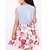 cheap Casual Dresses-Kids Girls&#039; Dress Floral Sundress Daily Holiday Bow White Red Sleeveless Active Cute Dresses Summer Regular Fit 2-12 Years
